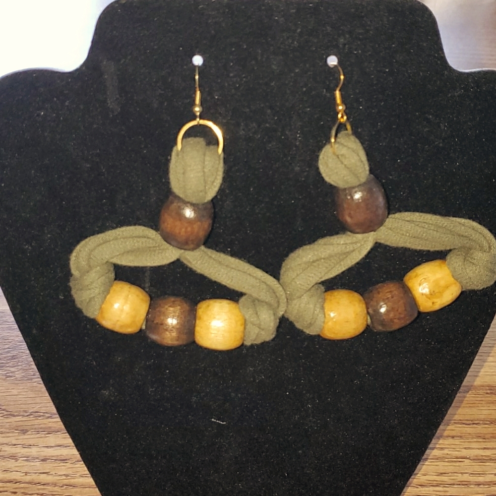 1  of a kind handmade earrings